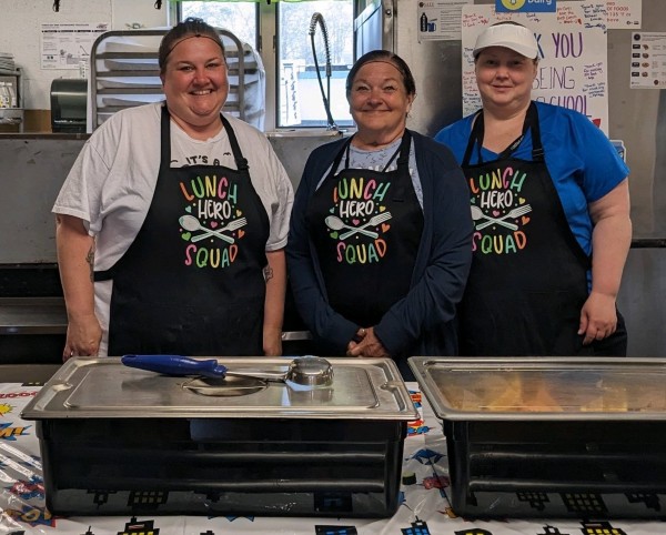 Ledge Street cafeteria staff